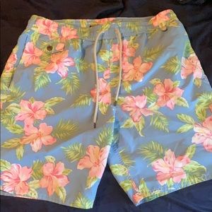 Polo flower bathing suit